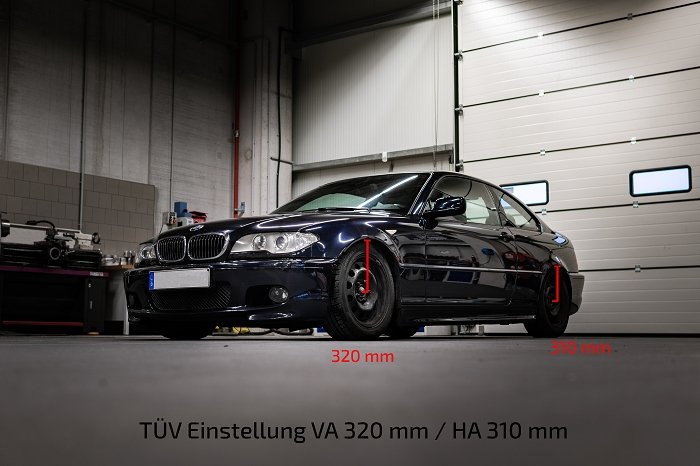 TA Technix Gewindefahrwerk Deep  für BMW 316ci Typ E46 (Coupé) 